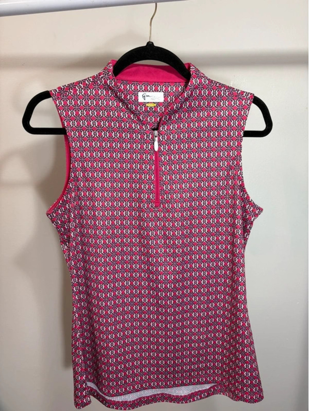 Pink Greg Norman Women’s Sleeve Shirt - Medium